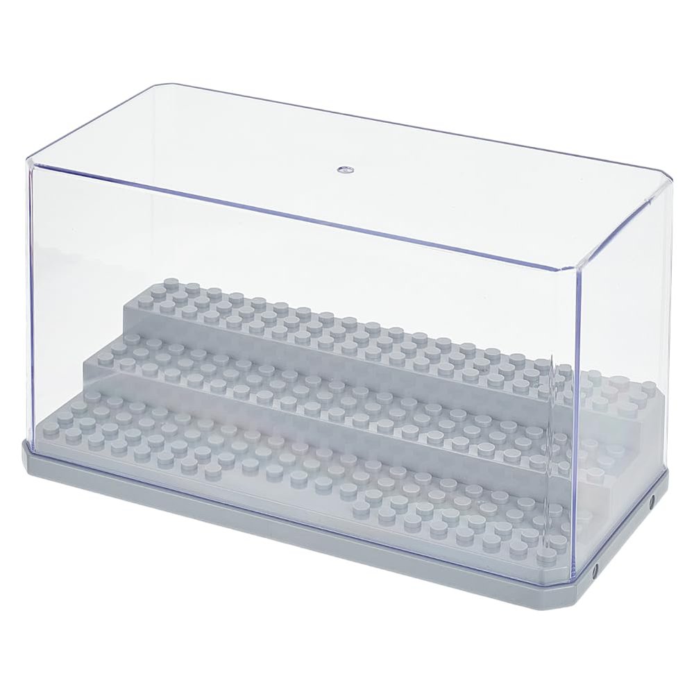 OLYCRAFT Acrylic Display Case Display Case for Minifigure Action Figures Blocks Removable Display Box for Storage Gifts Dustproof Storage Display Boxes