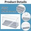 OLYCRAFT Acrylic Display Case Display Case for Minifigure Action Figures Blocks Removable Display Box for Storage Gifts Dustproof Storage Display Boxes view 3