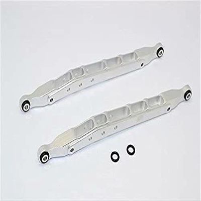 Aluminium Rear Lower Chassis Link Parts for AXIAL 1/10th Scale YETI-1PR Silver