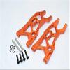 Aluminum Lower Front Control Arms for 1/10 Axial Yeti 90026/90056 RC Buggy AX80111 Orange view 1