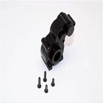 Aluminum Center Transmission Case -1PC Set Black for Axial SCX10 AX80009