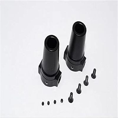 AX80071 Aluminum AR60 OCP Straight Axle Adapte for AXIAL Yeti Rock Racer Black