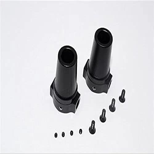 AX80071 Aluminum AR60 OCP Straight Axle Adapte for AXIAL Yeti Rock Racer Black