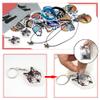 BANBALLON 98 PCS Wolf Party Favors Cool Wolf Necklace Goodie Bags with Wolf Keychains, Stickers, Rubber Bracelets, And Wolf Bags for Wolf Themed Birthday Party Baby Shower Holiday view 3
