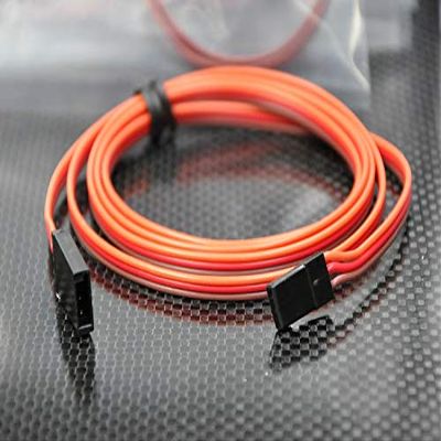 Replacement Part For High Current Servo Extension Cable/Wire/Tie With 60 Silver Strand Lines Core For RC Airplane Helicopter - (Color: 1000MM)