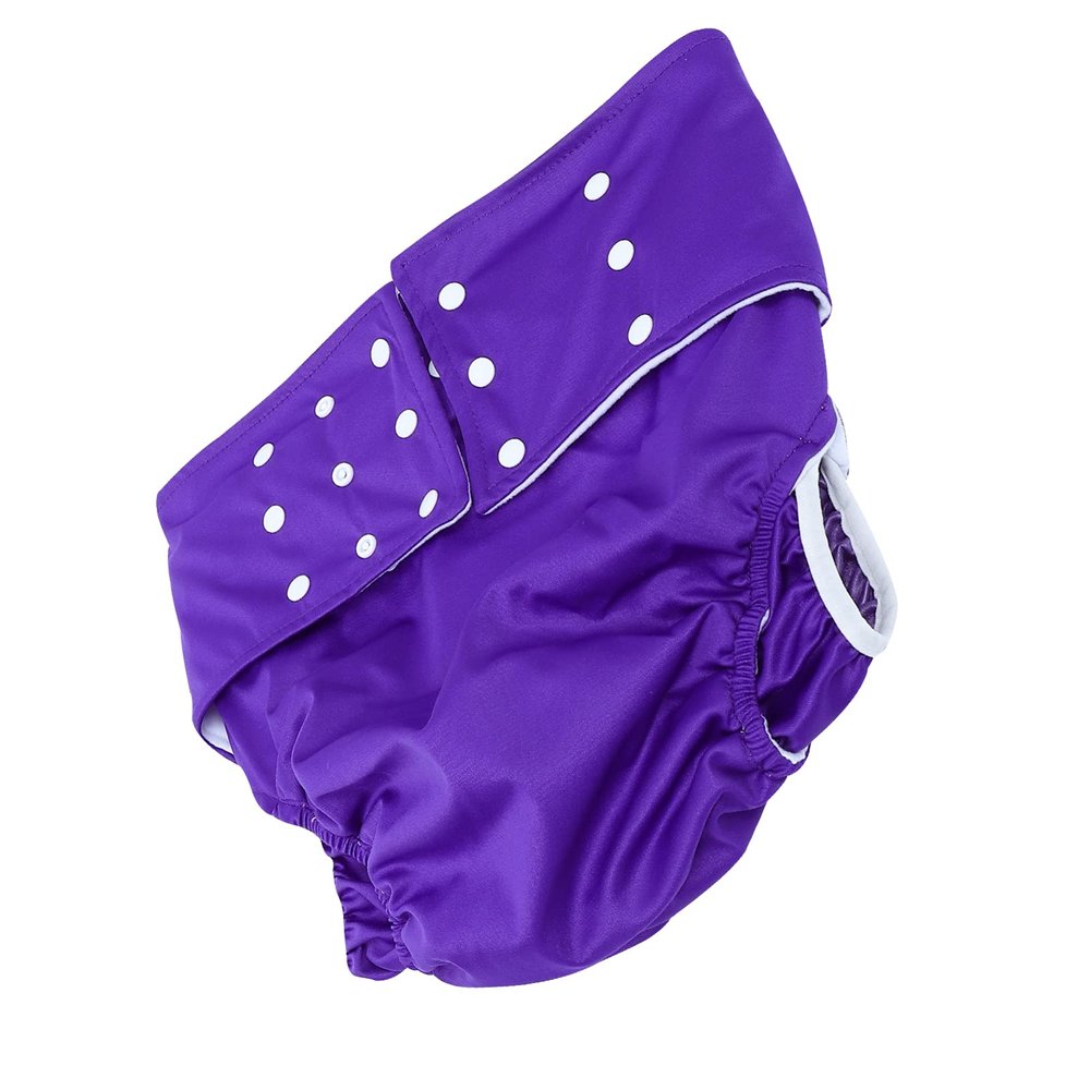 1pc Adult Diaper Anti-Leak Cloth Nappy for Men and Women Supple and Breathable Comfortable Fit for Everyday Use Leak Design for Confidence
