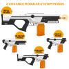 UnlocX Gel Ball Blaster Kit - Electric Detachable Fully Automatic Long Range Water Bead Blaster with Eco-Friendly Biodegradable Gel Bullets, able to Shoot 11 Rounds per Second view 2