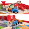 Hape Busy City Rail Set, Ride-On & Foldable Engine Table view 4
