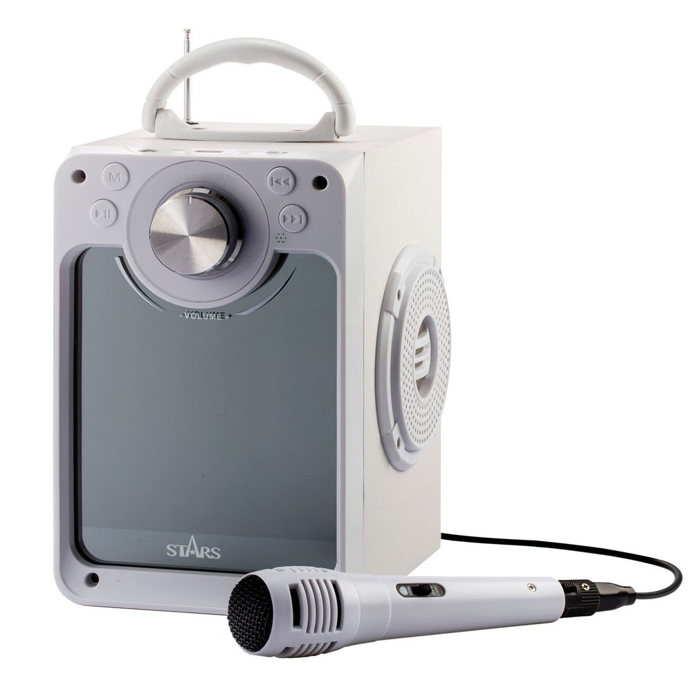Liniex Stars - Karaoke Machine - White (30218)