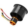 VGEBY Ducted Fan, QXMotor 50mm EDF 12 Blades Ducted Fan with QF26115000KV 34S Brushless Motor for RC Airplane(CCW) 50Mm Edf 50Mm Edf Fan view 1
