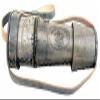Hughes London Antique Brass Leather Spyglass 18" Cap Belt Telescope view 1