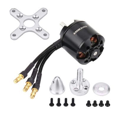 Brushless Motor for RC Airplane Fixed Wing, Precision Balanced Rotor for SurpassHobby C2836 880KV Motor