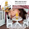 Hosi Miniature Beer Bottles, Multipurpose 1:12 Dollhouse Accessories Vivid Details for Gifts view 3