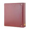 Ursae Minoris Manor Library Deluxe 3 Q-Ring Standard Format Album for Up to 800 Coins in Paper 2 x 2 Paper Flip Holders Burgundy view 4