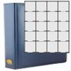 Ursae Minoris Manor Library Deluxe 3 Q-Ring Standard Format Album for Up to 800 Coins in 2 x 2" Paper or Plastic Flip Holders Deep Blue view 1