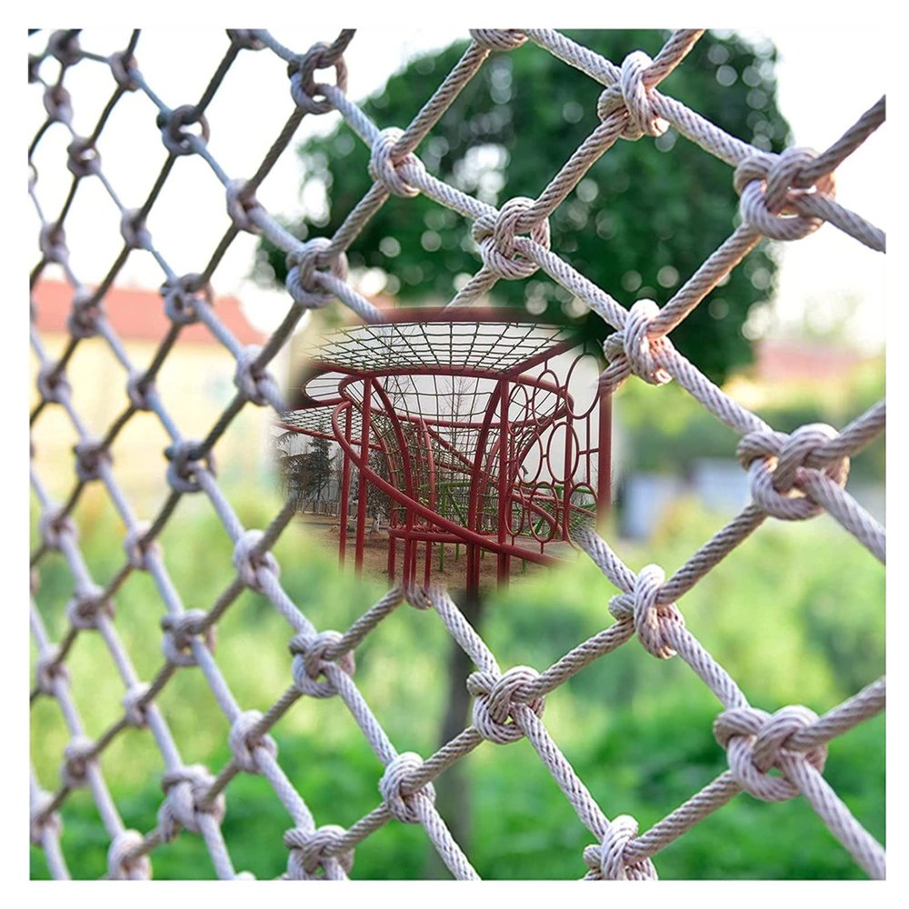 Hynet Protective Net Climbing Net Garden Decoration Net Balcony Safety Net Stairs Children Anti Fall Net Playground Net Birds Fence Net (Size : 1 * 4m(3 * 13ft))