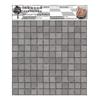 Dollhouse Flooring - 6 Mil Peel and Stick Vinyl 12" x 12" - Design 018 Grey Stone Tiles view 1