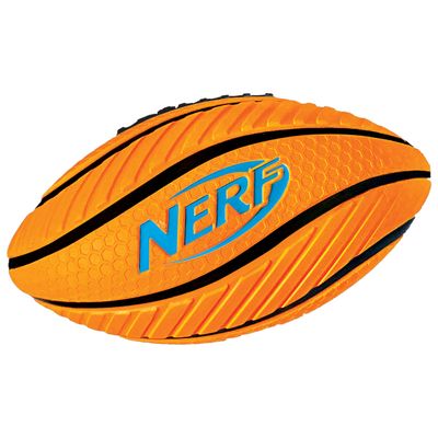 Nerf Kids Foam Football - Spiral Grip Mini Soft Foam Football for Kids - Easy Grip Junior Ball - 8.5"