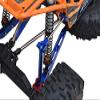 Axial 1/10 RBX10 Ryft 4WD Rock Bouncer AXI03005 Upgrade Parts Stainless Steel Rear Sway Bar & Aluminum Sway Bar Arm & Stainless Steel Linkage - 12Pc Set Green view 2