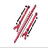 Axial 1/10 RBX10 Ryft 4WD Rock Bouncer AXI03005 Upgrade Parts Stainless Steel Rear Sway Bar & Aluminum Sway Bar Arm & Stainless Steel Linkage - 12Pc Set Red view 1