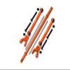 Axial 1/10 RBX10 Ryft 4WD Rock Bouncer AXI03005 Upgrade Parts Stainless Steel Rear Sway Bar & Aluminum Sway Bar Arm & Stainless Steel Linkage - 12Pc Set Orange view 1
