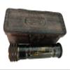 Vintage Kaleidoscope with Leather Box Antique Kaleidoscope Handmade Brass Kaleidoscope with Wooden Box - Vintage Look - Antique Finish - Kaleidoscope by The RELIC House. view 1