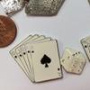1 Royal Straight Flush with Dice Casino Poker Gambling 45mm Cabochon Finding R819 view 1