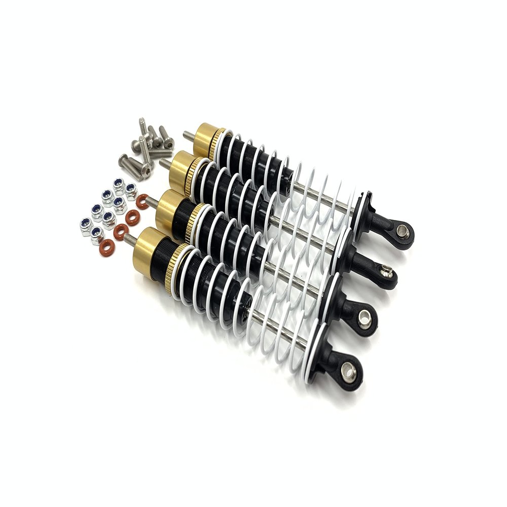 Aluminum Shocks 4pcs for Tamiya CW-01 Chassis Lunch Box Midnight Pumpkin Mitsubishi Montero