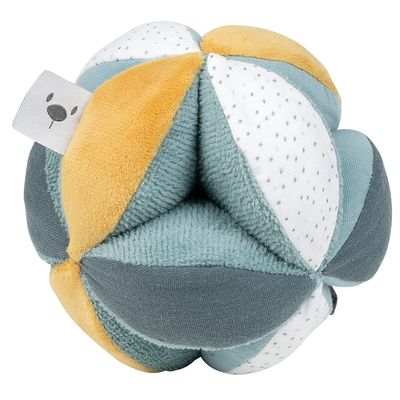 Nattou Rabbit Blanket, Supersoft, 75 x 100 cm, Polyester, Lapidou, Turquoise