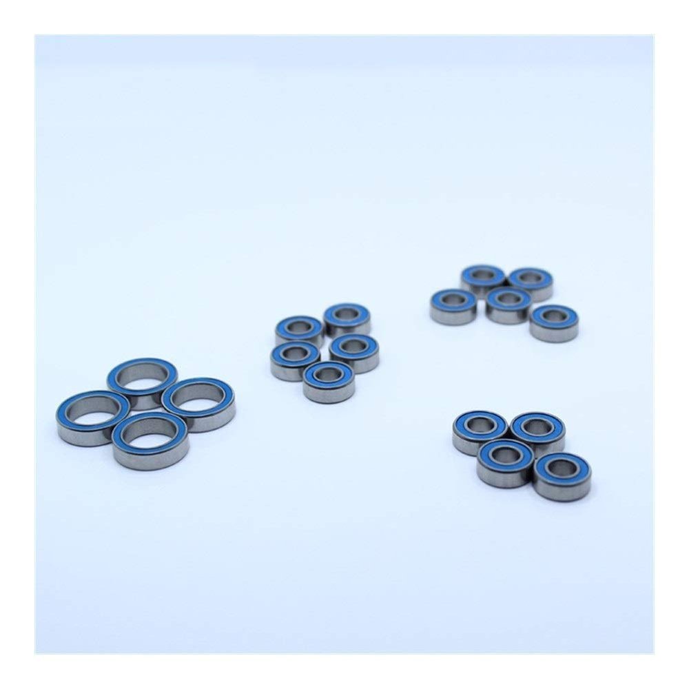 WWBR-Repair Kits RC Ball Bearing Set for HPI Bullet MT Flux 18Pcs Bearings