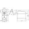 SpringRC SM S4306R 360 Degree Robot Servo JR Plug 1 Copper Gear +4 Plastic Gears, Double Bearings view 4