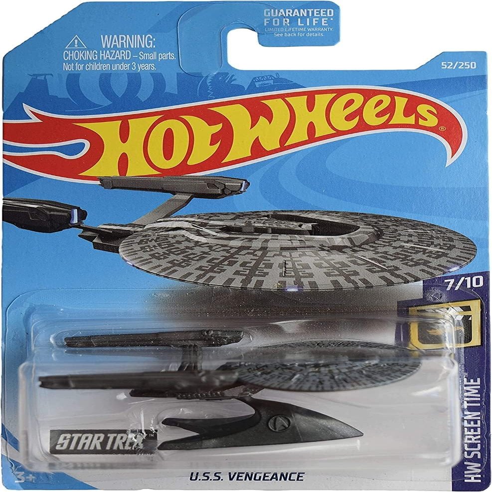 Hot Wheels U.S.S. Vengeance, [Gray] 52/250 Screen Time 7/10