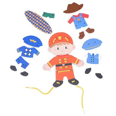 Classic World My Job (Boy) Lace-up Toy
