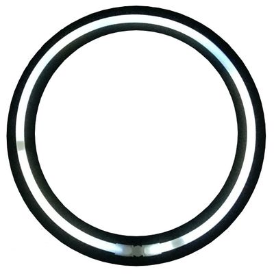 Glow Sticks Bulk Wholesale Necklaces, 1200 22 White Glow Stick Necklaces, Bright Color, Glow 8-12 Hrs, Connector Pre-Attached, Sturdy Packaging, GlowWithUs Brand