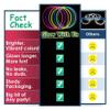Glow Sticks Bulk Wholesale Necklaces, 1200 22 White Glow Stick Necklaces, Bright Color, Glow 8-12 Hrs, Connector Pre-Attached, Sturdy Packaging, GlowWithUs Brand view 3