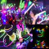 Glow Sticks Bulk Wholesale Necklaces, 1200 22 White Glow Stick Necklaces, Bright Color, Glow 8-12 Hrs, Connector Pre-Attached, Sturdy Packaging, GlowWithUs Brand view 4