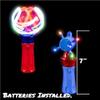 7" LED Light Up Orbiter Spinning Wands (2 Pack) 1 Blue + 1 Red. Batteries Included. Spin Toy for Boys, Girls, Kids, Toddlers. Fun Party Favor. view 2