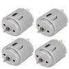 New Lon0167 4pcs DC 3V 5000RPM 0.07A Solar Fan Mini Output Speed Motor for DIY Model Toys(4 stcke DC 3 V 5000 RPM 0.07A Solar Fan Mini Ausgangsdrehzahl fr DIY Modell Spielzeug view 1
