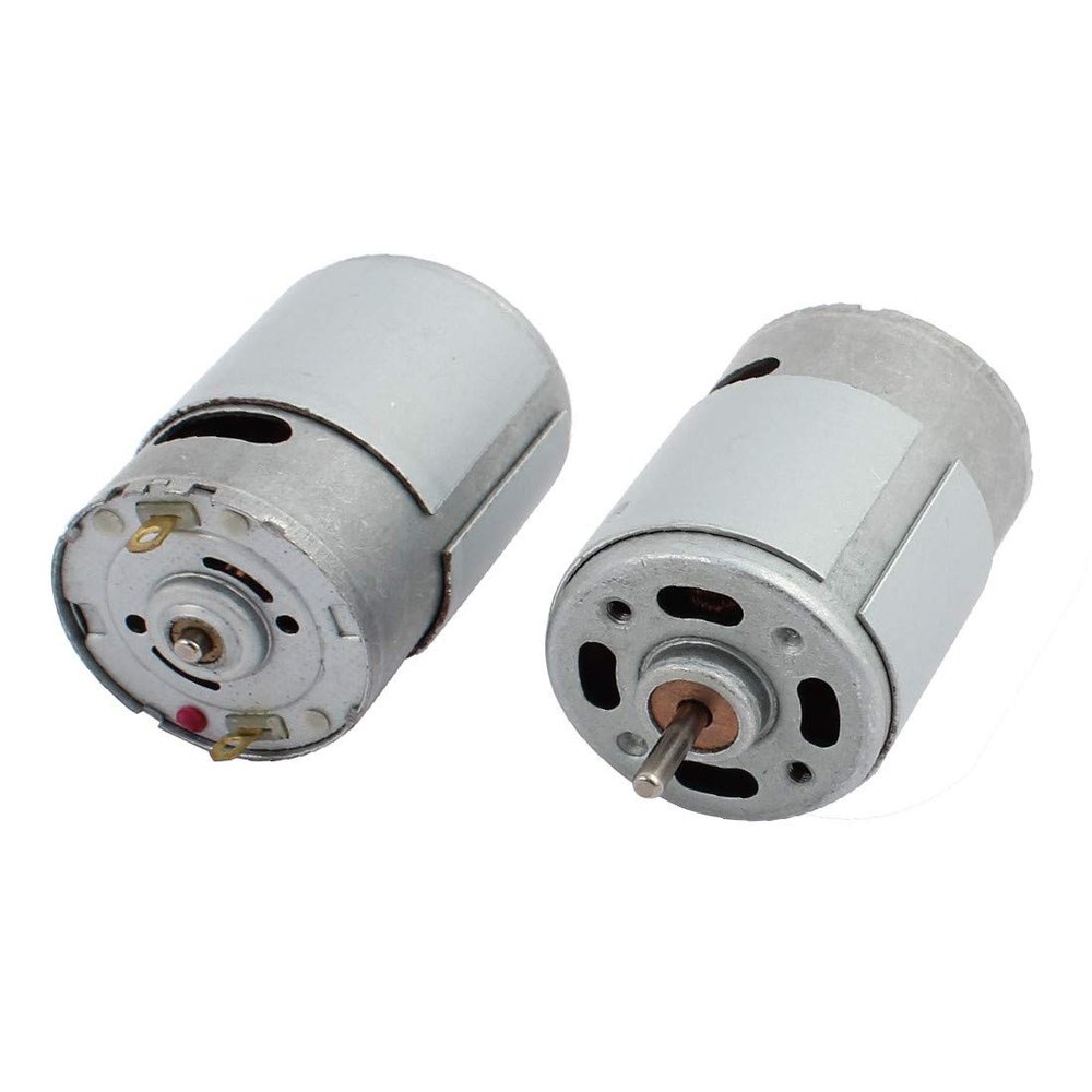 New Lon0167 2Pcs DC6-12V 6000RPM Rotary Speed Electric Mini Motor 540 for DIY Model Toy(2Pcs DC6-12V 6000 RPM Rotationsgeschwindigkeit Mini 540 fr DIY Modell Spielzeug