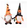 lzljj Two Packs Halloween Dwarf Doll Twins,Rudolph The Goblin Bat and Crutches Window Decorations view 2