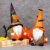 lzljj Two Packs Halloween Dwarf Doll Twins,Rudolph The Goblin Bat and Crutches Window Decorations view 4