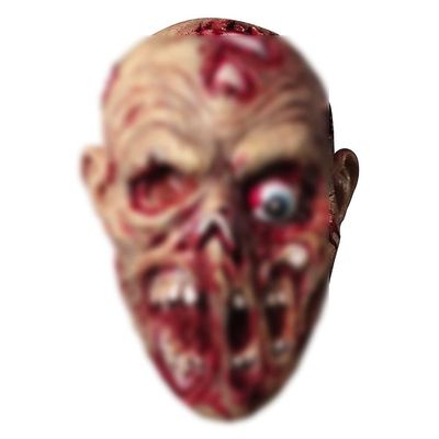 XYHJK Easter Horror Bleeding Mask-Scary Walking Dead Creepy Halloween Costume-Party Latex Horror Decoration Props (Size : 1)