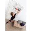 SKLZ Pro Mini Hoop 5-Inch Foam Basketball, Black/Silver view 4
