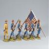 Team Miniatures Spanish American War 1898 SPA6025 1st Volunteer Regiment Rough Riders advancing 1:30 Scale view 1