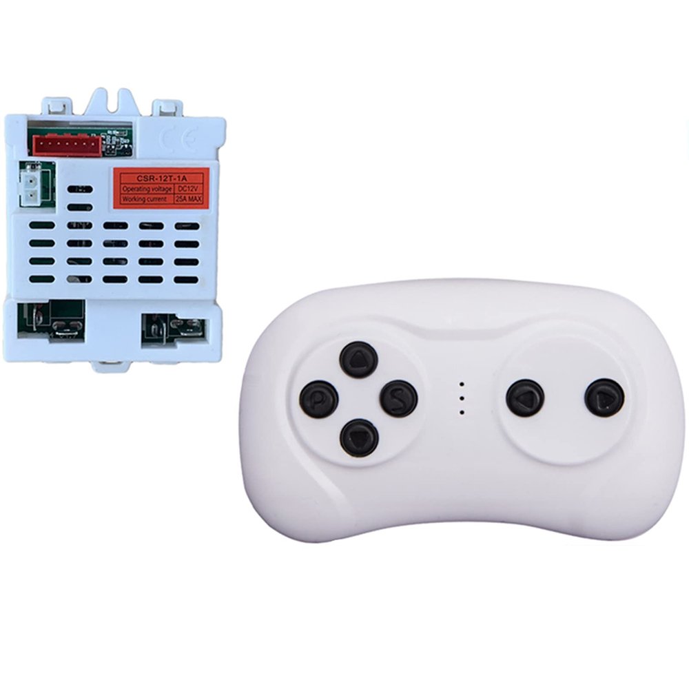 CSR-12T-1A 12V Children's Power Riding car 2.4G Bluetooth Remote Control and Receiver kit Controller Control Box Accessories Children's Electric Riding car Replacement Parts
