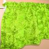 Zen Creative Designs 3D Rosette Window Valance Home Dcor Bedroom Nursery Kitchen Window (58" Wide x 18" Long, Lime Green) view 2