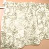 Zen Creative Designs 3D Rosette Window Valance Home Dcor Bedroom Nursery Kitchen Window (58" Wide x 18" Long, Ivory) view 2
