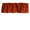 Zen Creative Designs 3D Rosette Window Valance Home Dcor Bedroom Nursery Kitchen Window (58" Wide x 18" Long, Copper) view 1