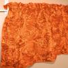Zen Creative Designs 3D Rosette Window Valance Home Dcor Bedroom Nursery Kitchen Window (58" Wide x 18" Long, Orange) view 2