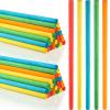 Yookeer 30 Pcs Rhythm Sticks for Kids Bulk 5 Colors Wooden Lummi Sticks Music Toys Percussion Instruments for Kids Toddler Present, Girls Boys Classroom Play Music Learning(30 cm/ 12 Inches) view 1